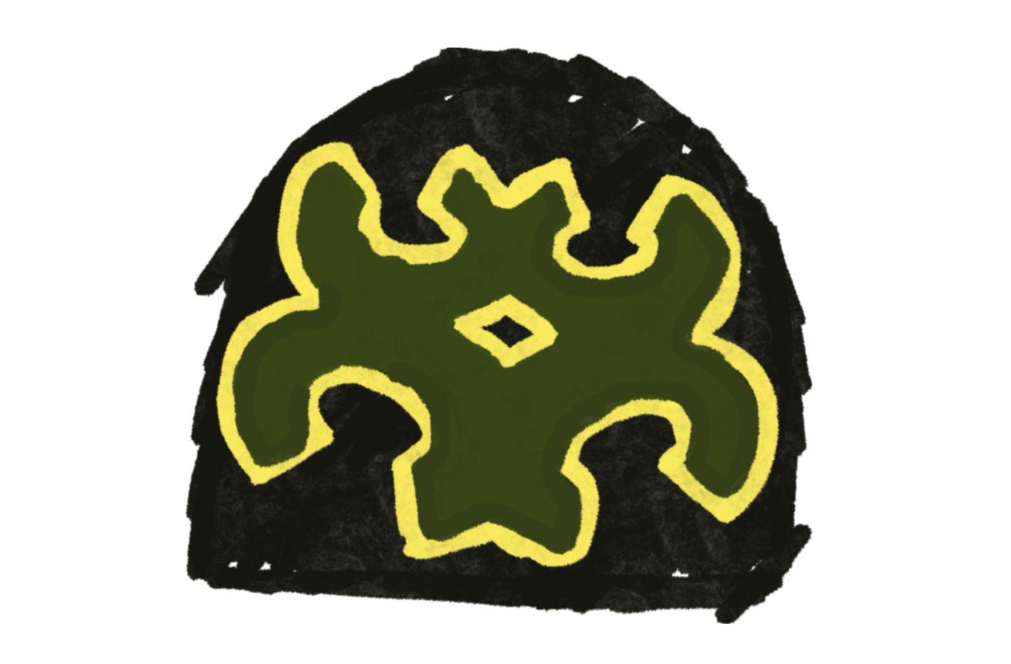 Green Two Sided *Fc Beanie